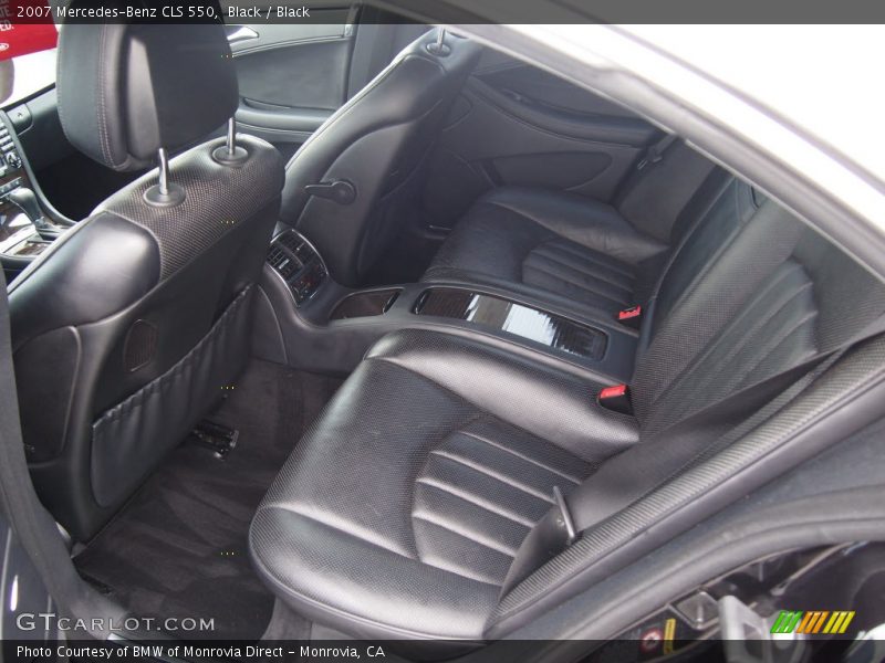 Black / Black 2007 Mercedes-Benz CLS 550