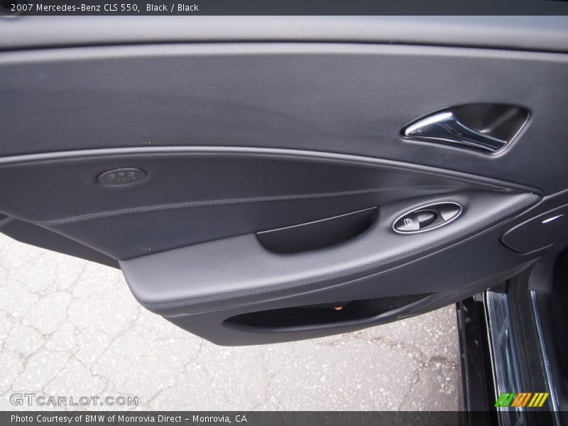 Black / Black 2007 Mercedes-Benz CLS 550