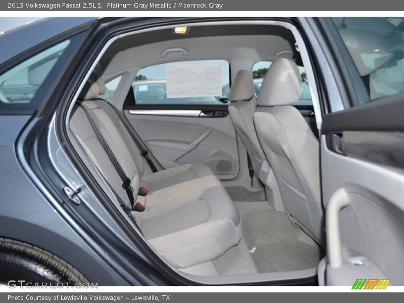 Rear Seat of 2013 Passat 2.5L S