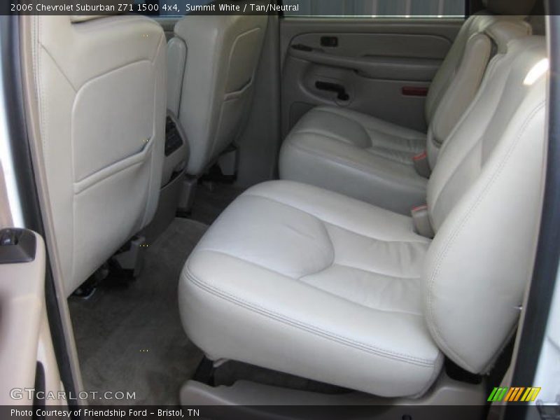 Summit White / Tan/Neutral 2006 Chevrolet Suburban Z71 1500 4x4