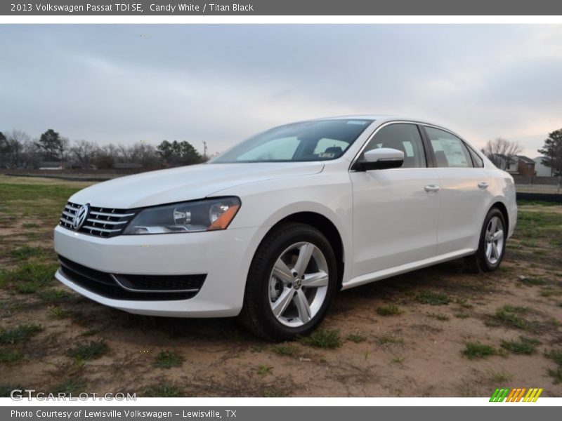 Front 3/4 View of 2013 Passat TDI SE