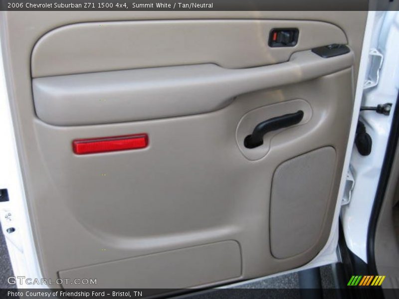 Summit White / Tan/Neutral 2006 Chevrolet Suburban Z71 1500 4x4