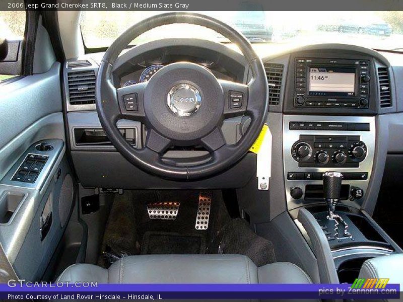 Black / Medium Slate Gray 2006 Jeep Grand Cherokee SRT8