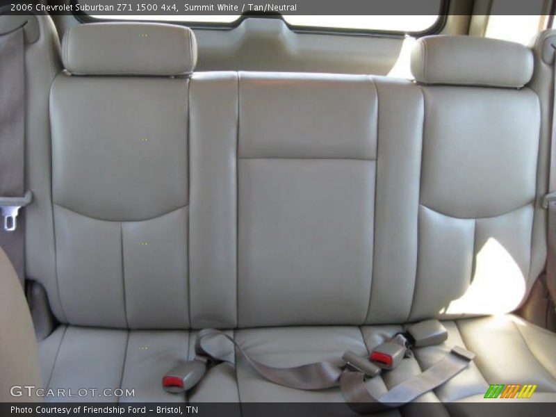 Summit White / Tan/Neutral 2006 Chevrolet Suburban Z71 1500 4x4