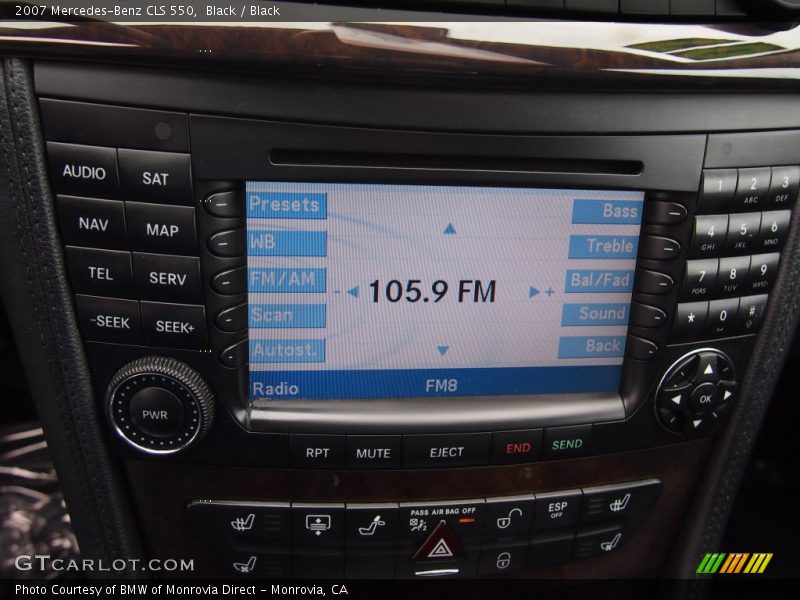 Black / Black 2007 Mercedes-Benz CLS 550