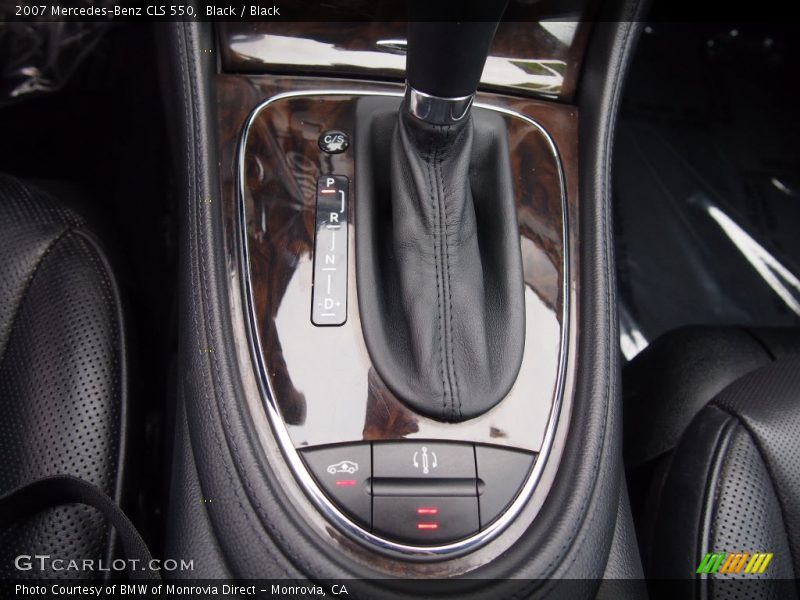 Black / Black 2007 Mercedes-Benz CLS 550