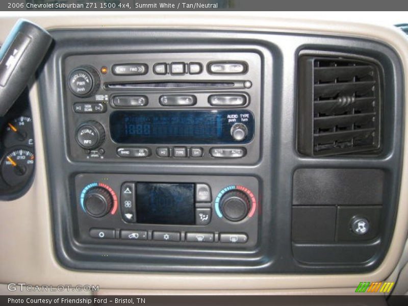 Summit White / Tan/Neutral 2006 Chevrolet Suburban Z71 1500 4x4