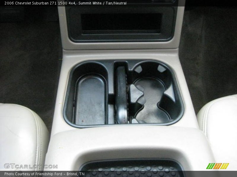 Summit White / Tan/Neutral 2006 Chevrolet Suburban Z71 1500 4x4