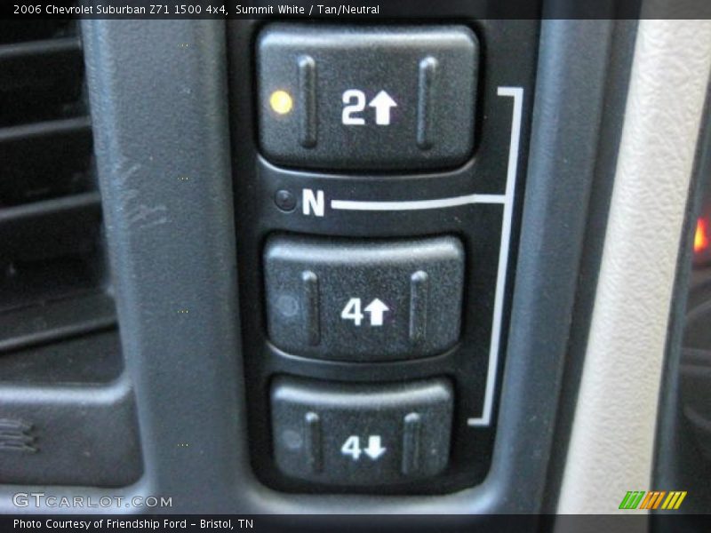 Summit White / Tan/Neutral 2006 Chevrolet Suburban Z71 1500 4x4