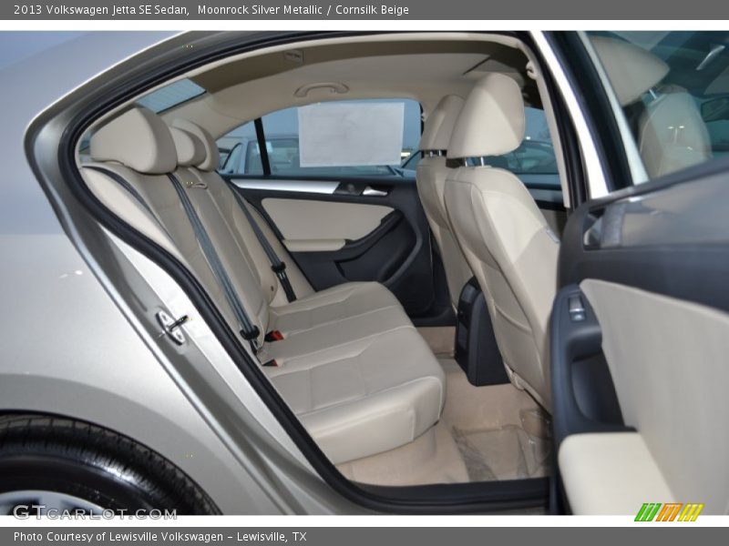 Moonrock Silver Metallic / Cornsilk Beige 2013 Volkswagen Jetta SE Sedan