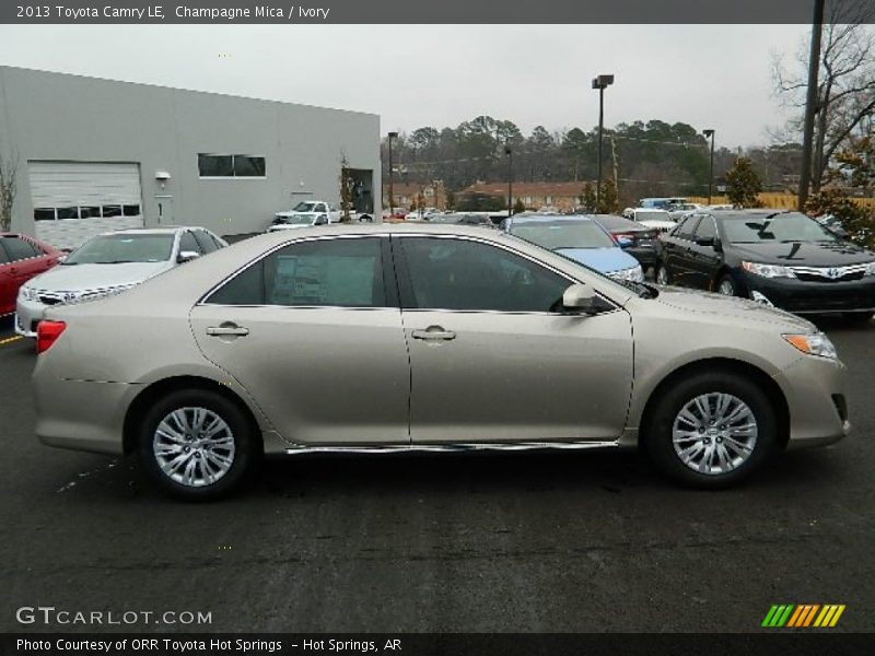 Champagne Mica / Ivory 2013 Toyota Camry LE