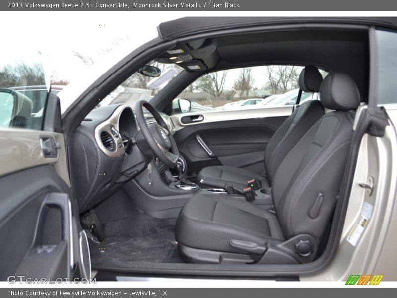  2013 Beetle 2.5L Convertible Titan Black Interior