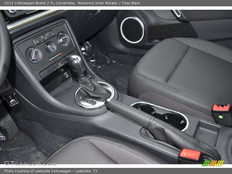 Moonrock Silver Metallic / Titan Black 2013 Volkswagen Beetle 2.5L Convertible