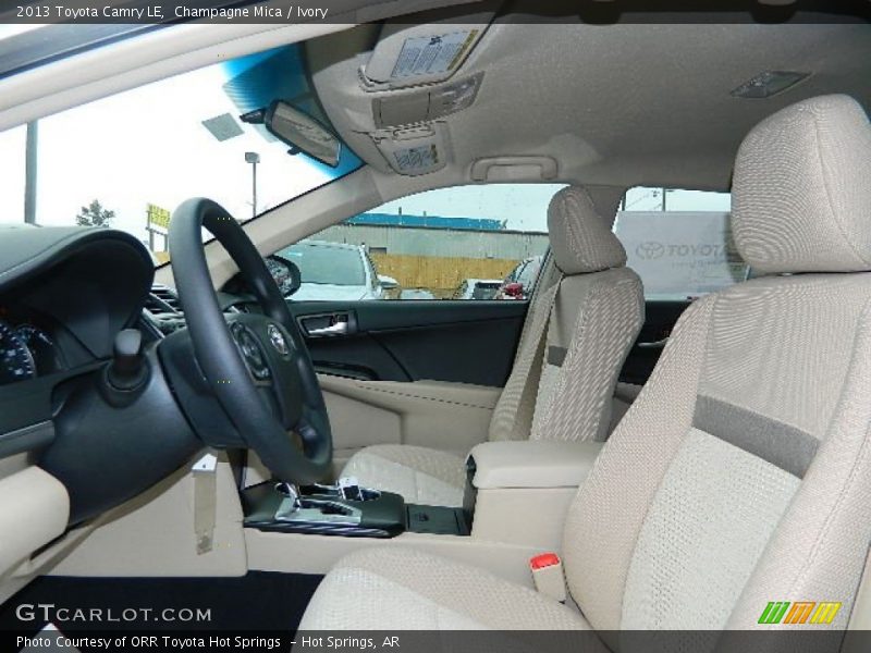 Champagne Mica / Ivory 2013 Toyota Camry LE
