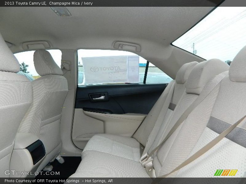 Champagne Mica / Ivory 2013 Toyota Camry LE