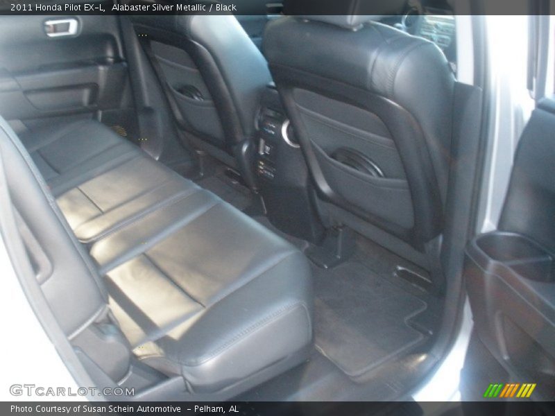 Alabaster Silver Metallic / Black 2011 Honda Pilot EX-L