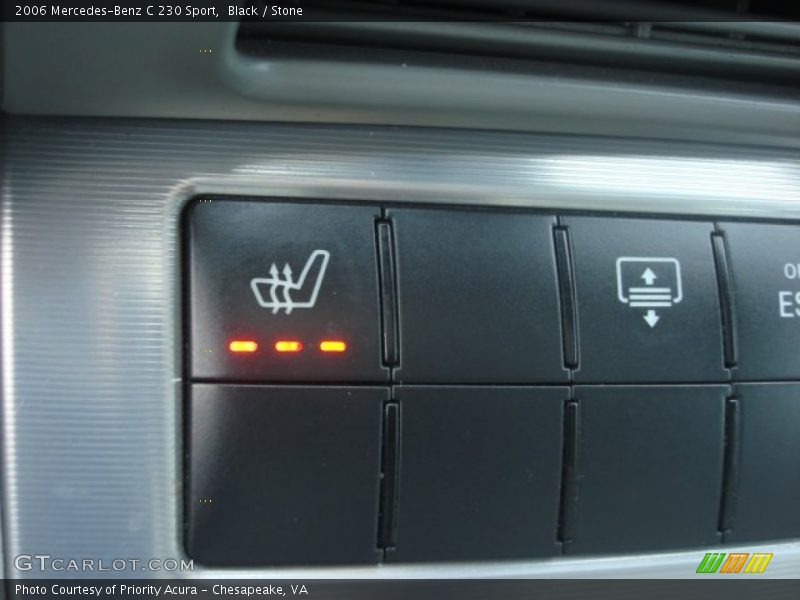 Black / Stone 2006 Mercedes-Benz C 230 Sport