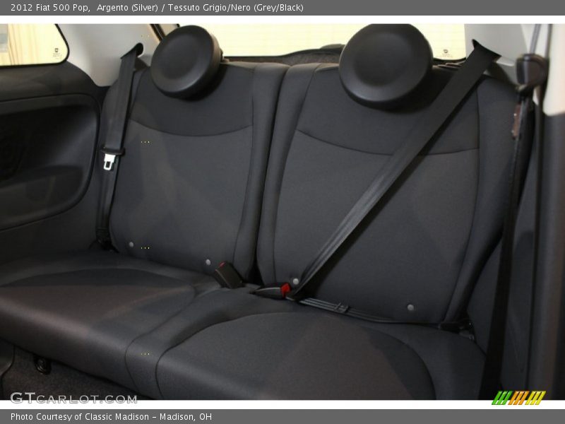 Argento (Silver) / Tessuto Grigio/Nero (Grey/Black) 2012 Fiat 500 Pop