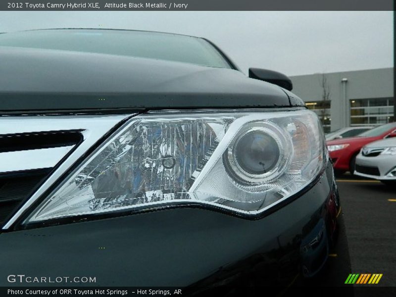 Attitude Black Metallic / Ivory 2012 Toyota Camry Hybrid XLE