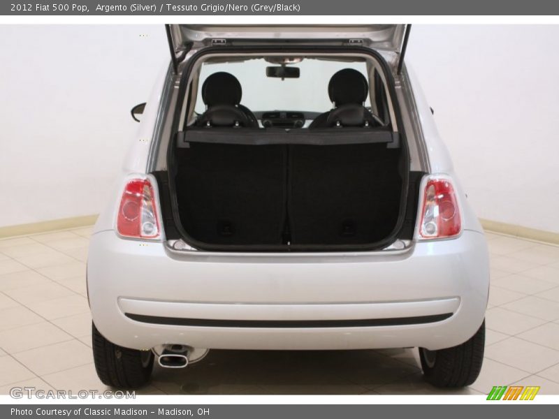Argento (Silver) / Tessuto Grigio/Nero (Grey/Black) 2012 Fiat 500 Pop