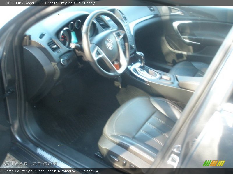 Granite Gray Metallic / Ebony 2011 Buick Regal CXL