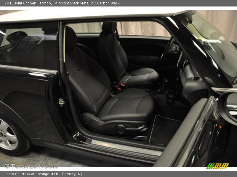 Midnight Black Metallic / Carbon Black 2011 Mini Cooper Hardtop