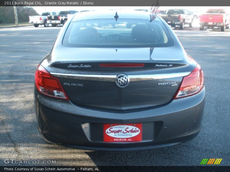 Granite Gray Metallic / Ebony 2011 Buick Regal CXL
