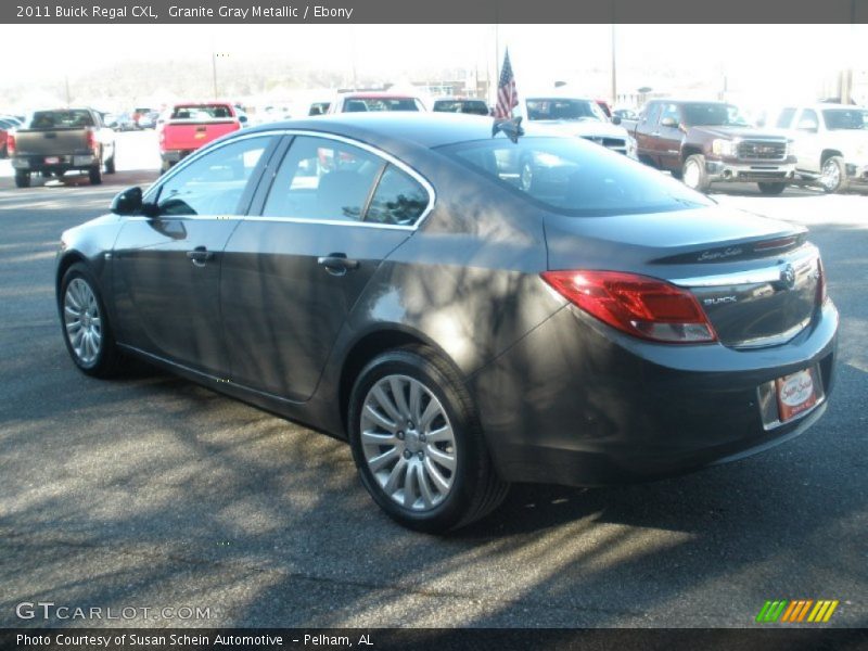 Granite Gray Metallic / Ebony 2011 Buick Regal CXL