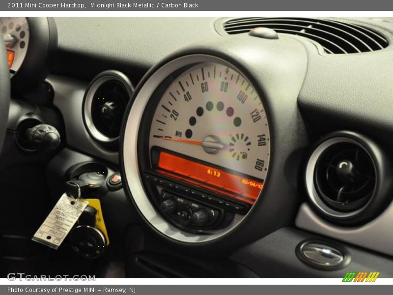 Midnight Black Metallic / Carbon Black 2011 Mini Cooper Hardtop