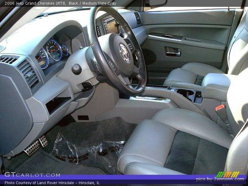 Black / Medium Slate Gray 2006 Jeep Grand Cherokee SRT8