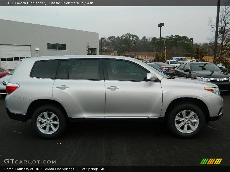 Classic Silver Metallic / Ash 2013 Toyota Highlander