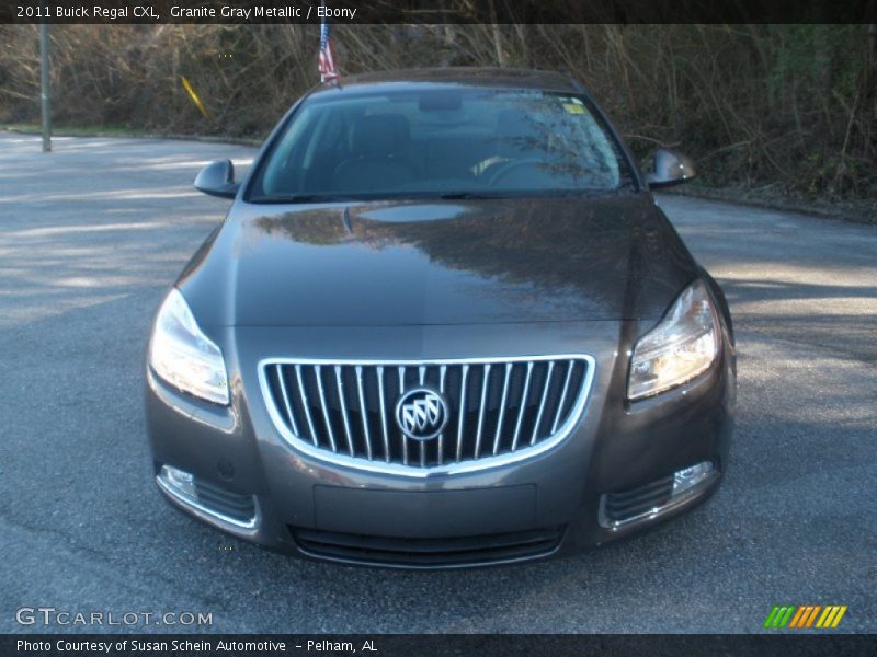 Granite Gray Metallic / Ebony 2011 Buick Regal CXL