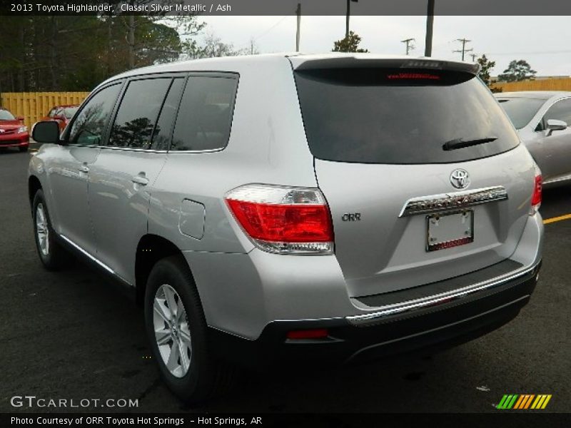 Classic Silver Metallic / Ash 2013 Toyota Highlander