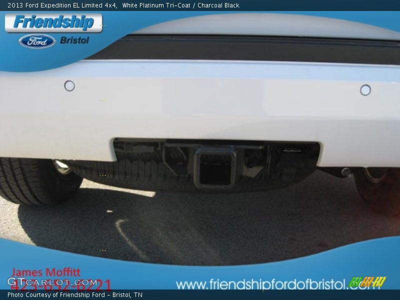 White Platinum Tri-Coat / Charcoal Black 2013 Ford Expedition EL Limited 4x4