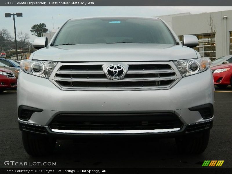 Classic Silver Metallic / Ash 2013 Toyota Highlander