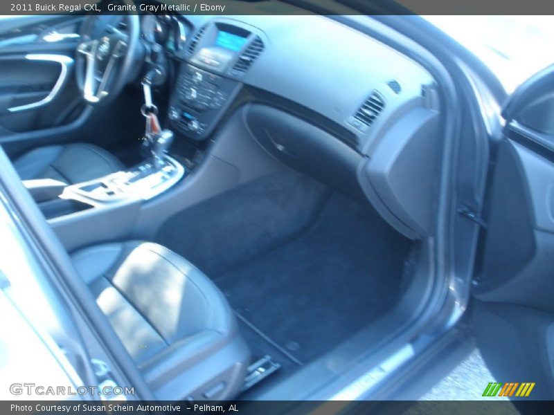 Granite Gray Metallic / Ebony 2011 Buick Regal CXL