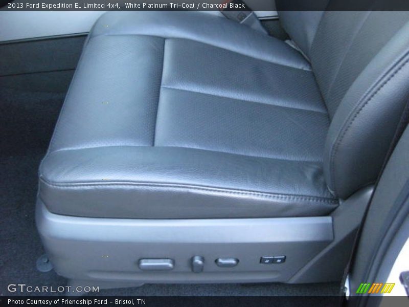 White Platinum Tri-Coat / Charcoal Black 2013 Ford Expedition EL Limited 4x4