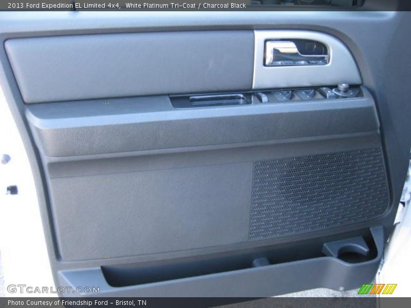 White Platinum Tri-Coat / Charcoal Black 2013 Ford Expedition EL Limited 4x4