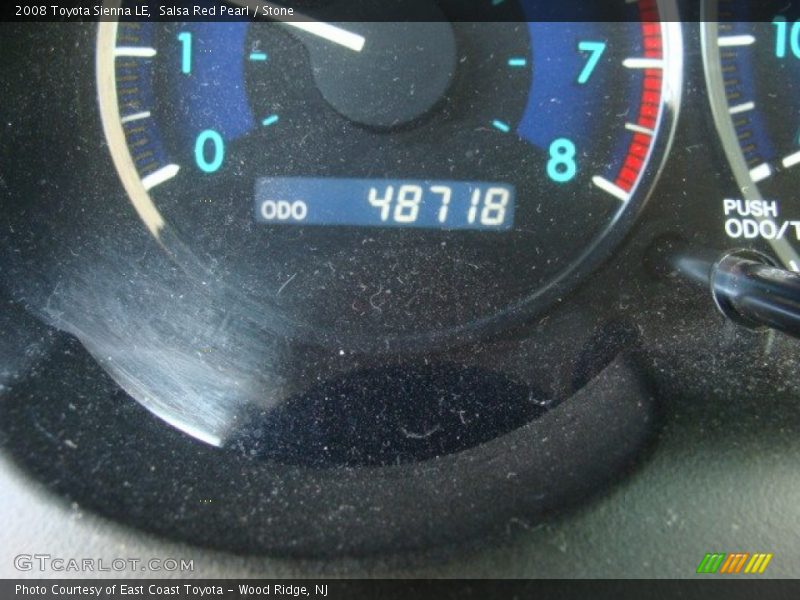 Salsa Red Pearl / Stone 2008 Toyota Sienna LE