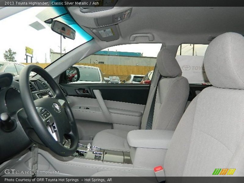 Classic Silver Metallic / Ash 2013 Toyota Highlander