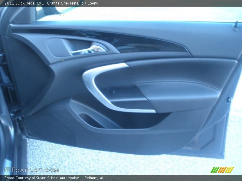 Granite Gray Metallic / Ebony 2011 Buick Regal CXL