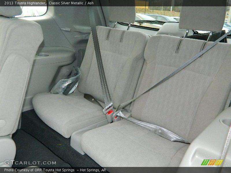 Classic Silver Metallic / Ash 2013 Toyota Highlander