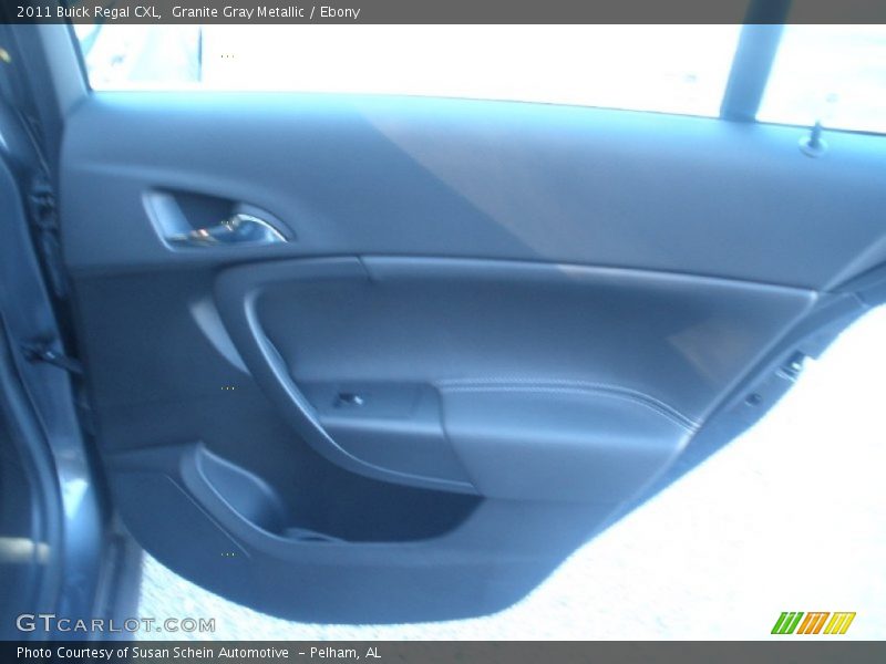Granite Gray Metallic / Ebony 2011 Buick Regal CXL