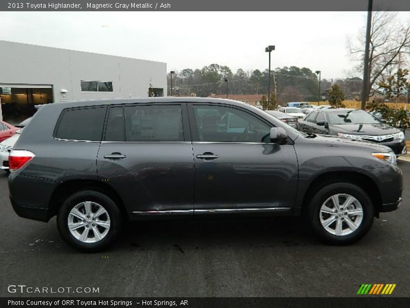 Magnetic Gray Metallic / Ash 2013 Toyota Highlander