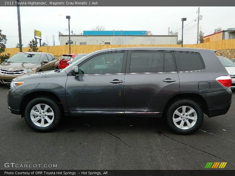 Magnetic Gray Metallic / Ash 2013 Toyota Highlander