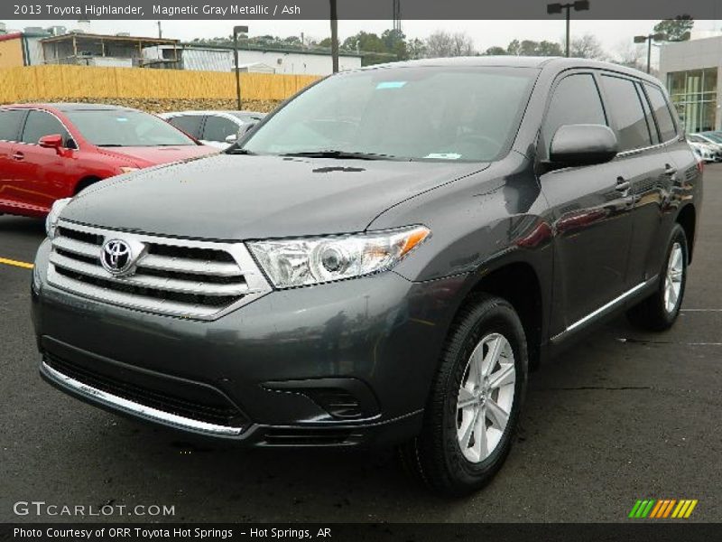 Magnetic Gray Metallic / Ash 2013 Toyota Highlander