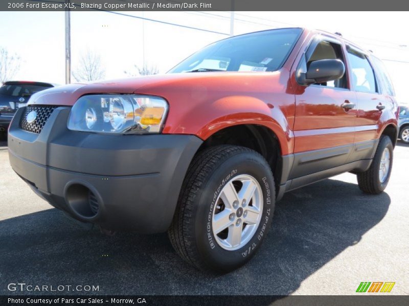 Blazing Copper Metallic / Medium/Dark Flint 2006 Ford Escape XLS