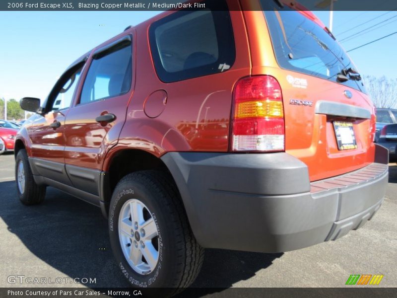 Blazing Copper Metallic / Medium/Dark Flint 2006 Ford Escape XLS
