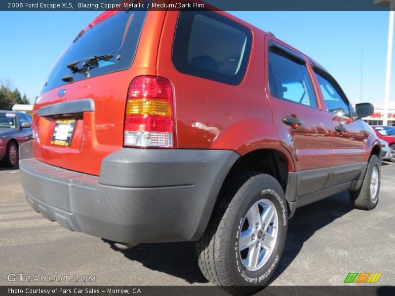 Blazing Copper Metallic / Medium/Dark Flint 2006 Ford Escape XLS