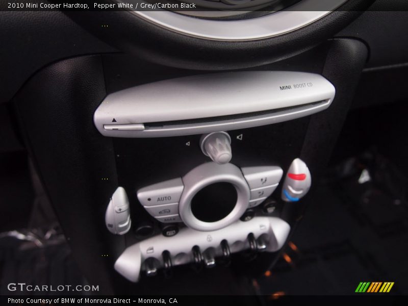 Pepper White / Grey/Carbon Black 2010 Mini Cooper Hardtop